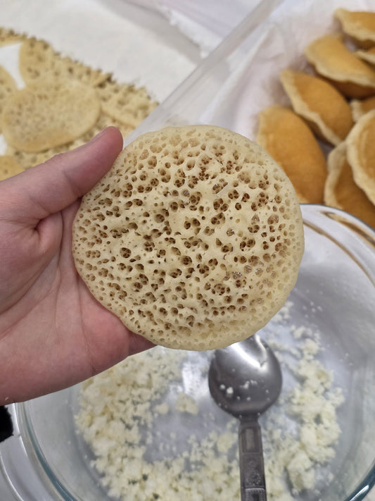 ورشة قطايف جبنة وقشطه