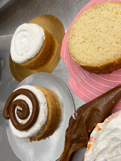 ميني كيك بالتغليف السحري