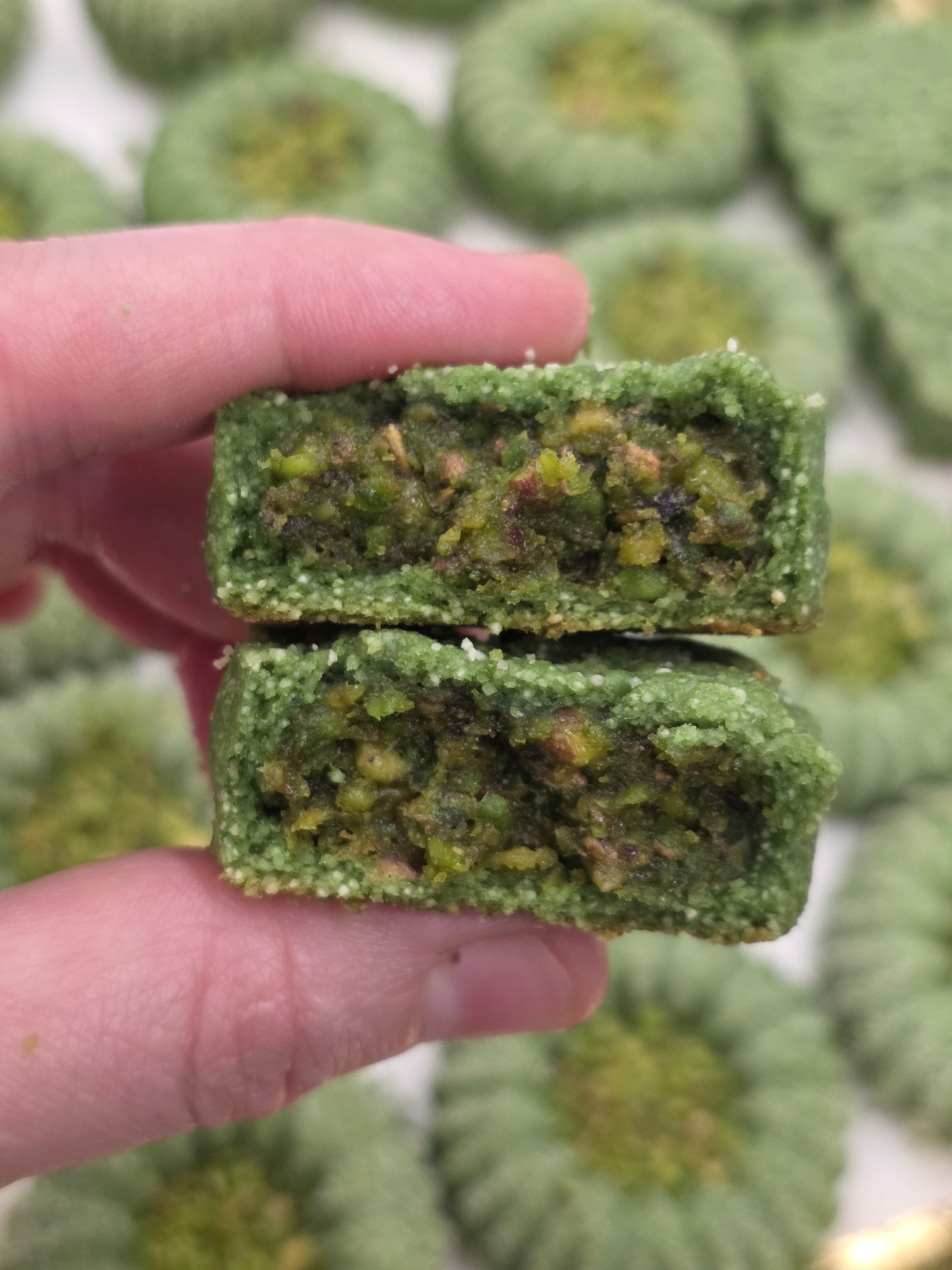 معمول الفستق الحلبي 💚